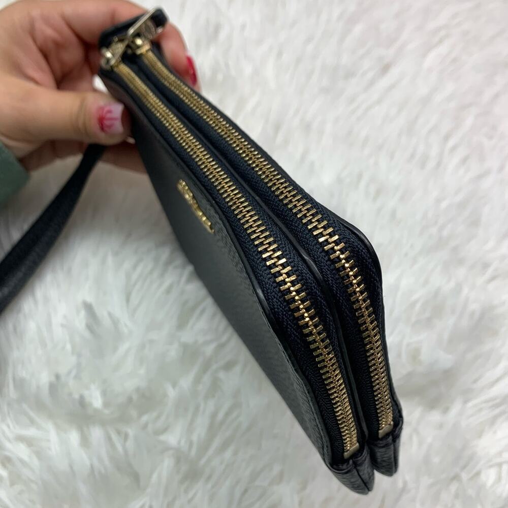 COACH Double Zipper Wristlet - Picture 6 of 10